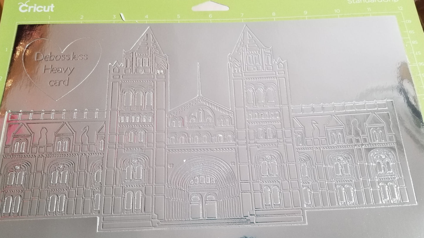 London Natural History Museum. Papercut Multi Layer Landscape Art Landmark