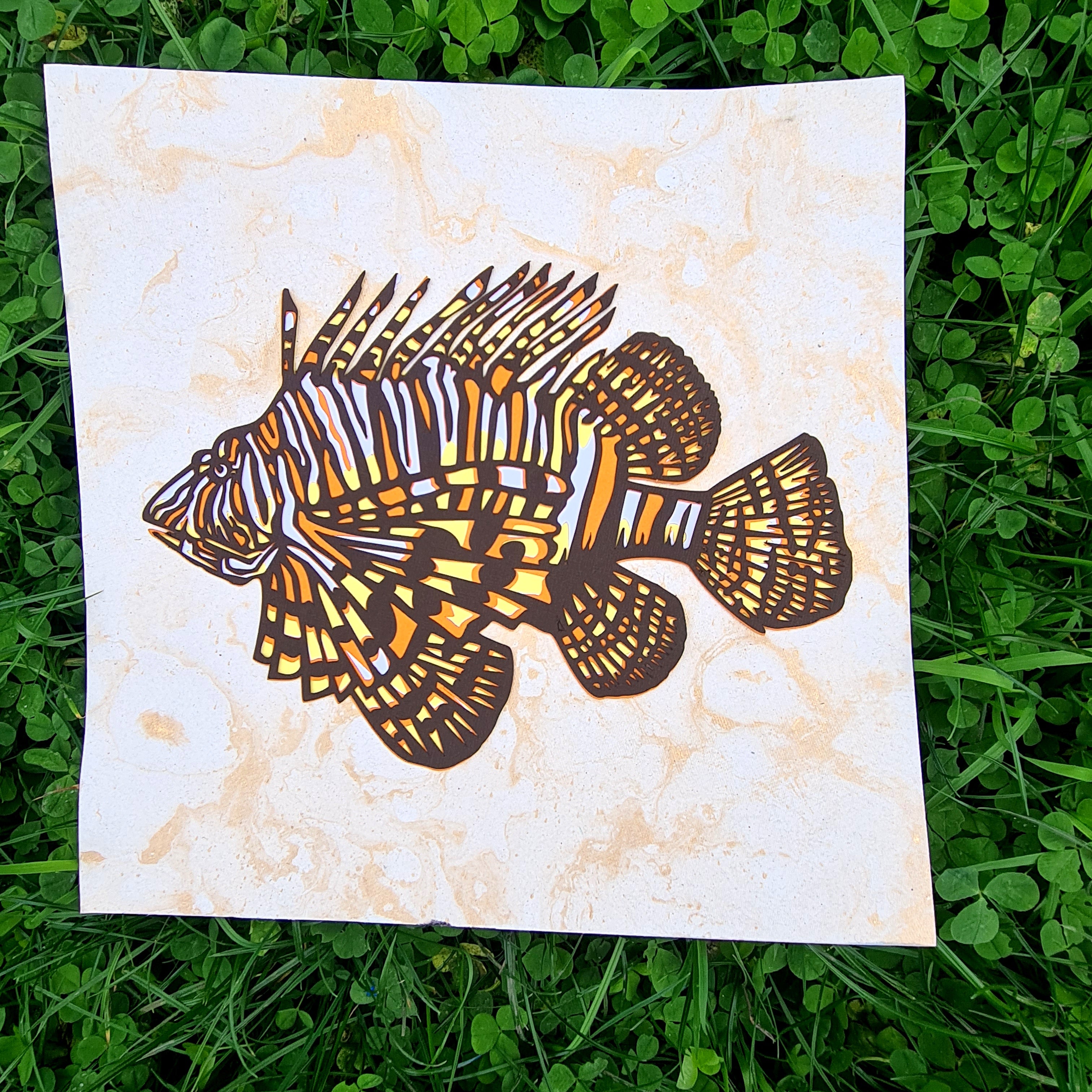 PaperCut Fish – Ammonite Emporium