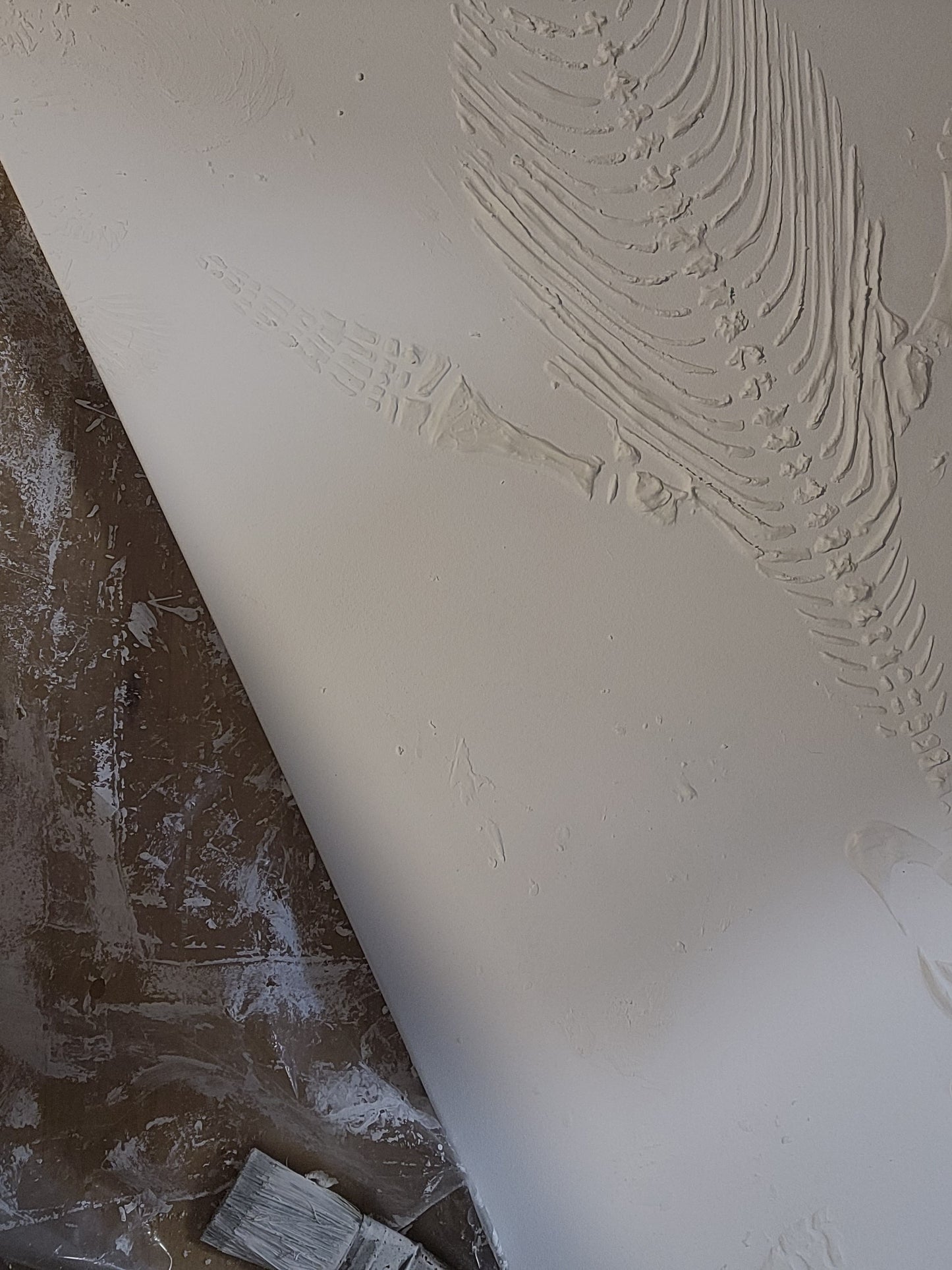 PLIOSAUR Faux Fossil Sea Rex Plaster Marine Reptile Fossil Art