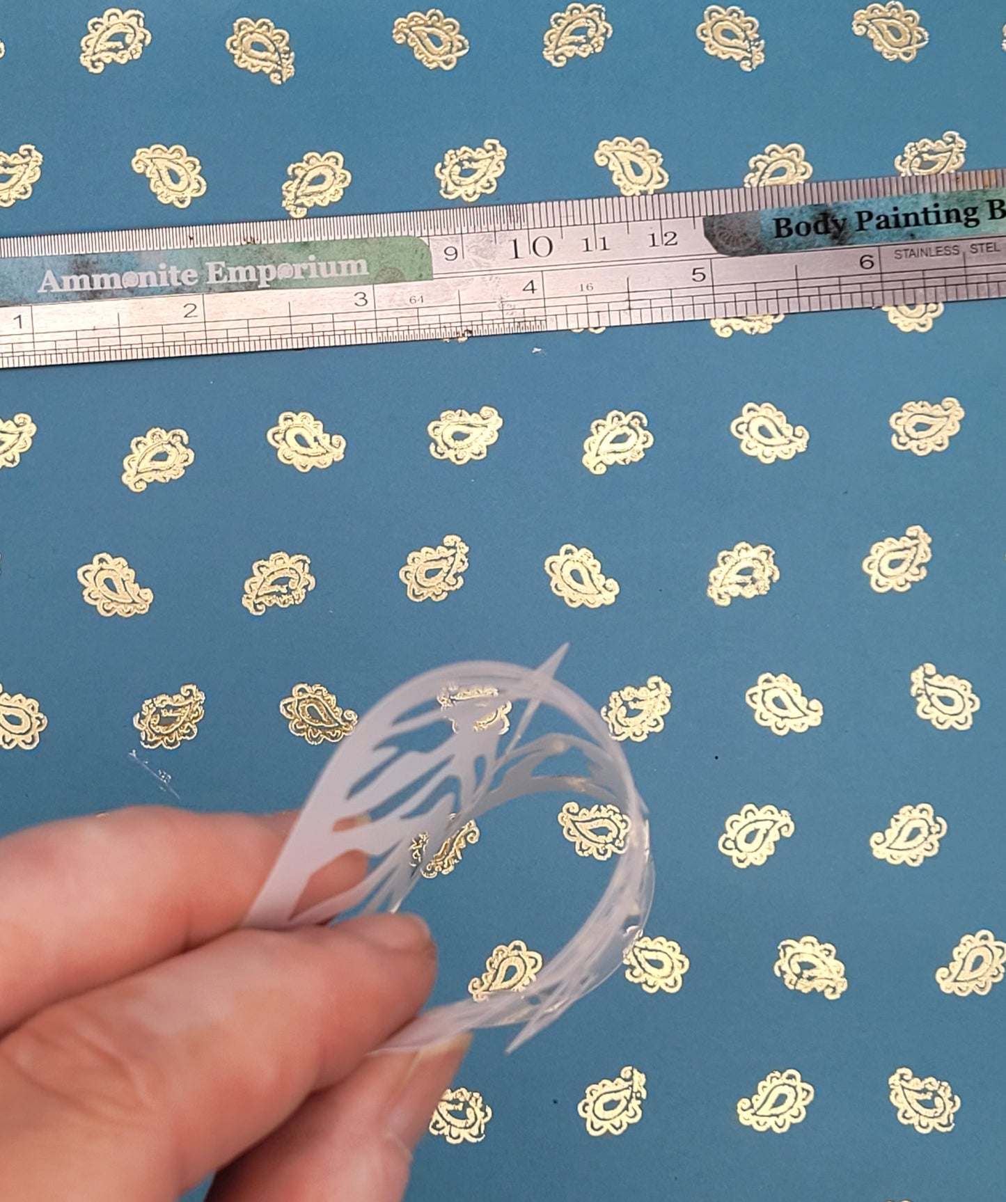 Tiger zebra stencil zoo stripe animal pattern costume fancy dress