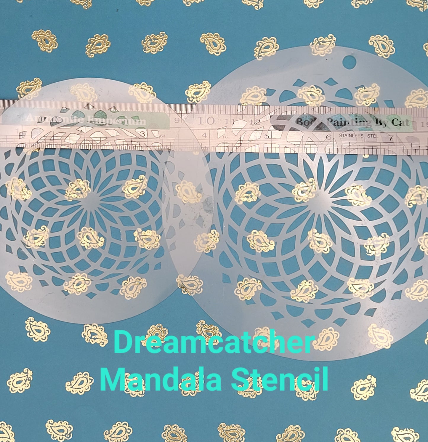 Dreamcatcher Mandala Pattern Stencil decor facepaint airbrush bodyart
