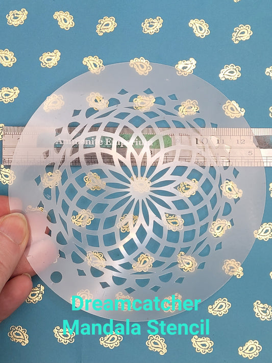 Dreamcatcher Mandala Pattern Stencil decor facepaint airbrush bodyart