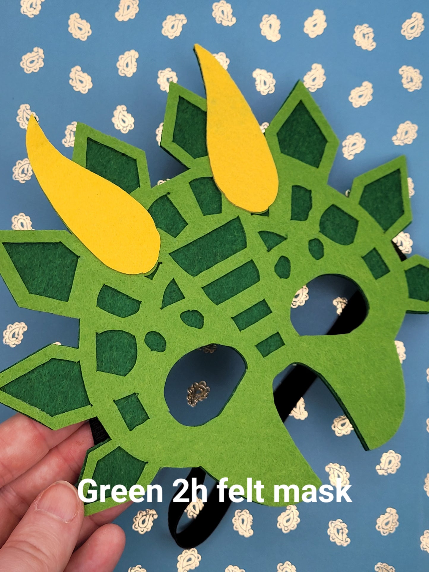 Felt Dino Dragon Monster Party Decoration Masks