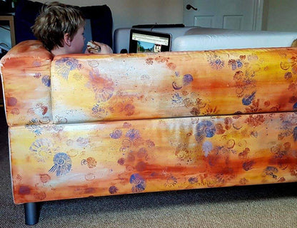 Chunky Chamber Fossil Ammonite spiral jurassic Stencil bodyart airbrush cakecraft