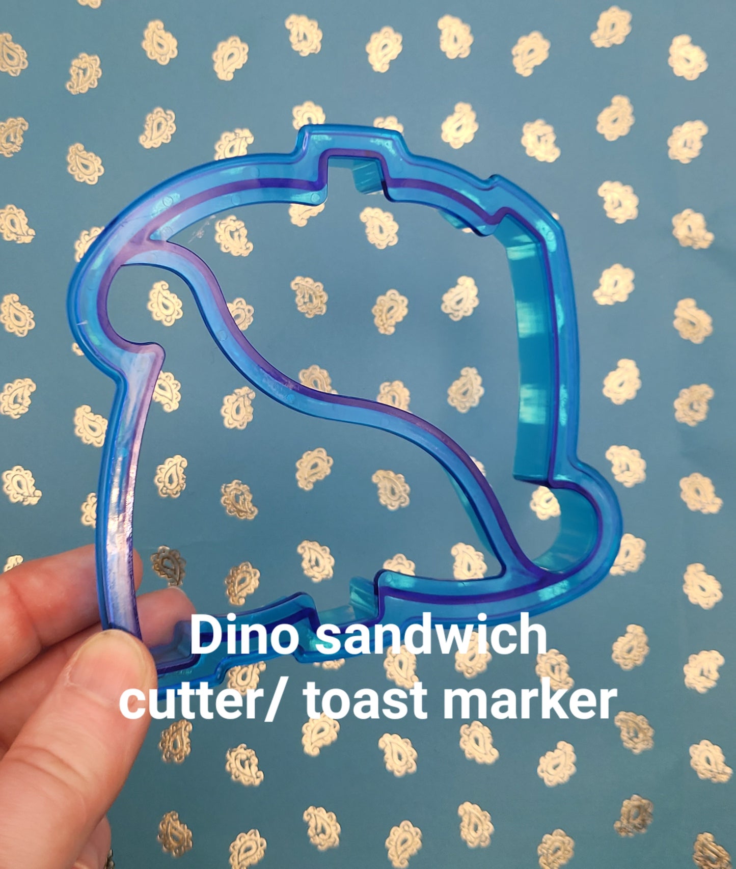DINOSAUR Toast Sandwich, Biscuit, Cookie or Craft Cutter