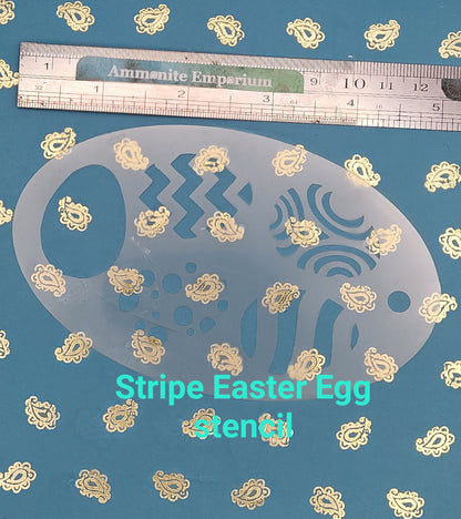 Easter Egg geometric 2 step Stencil face paint bodyart cakecraft