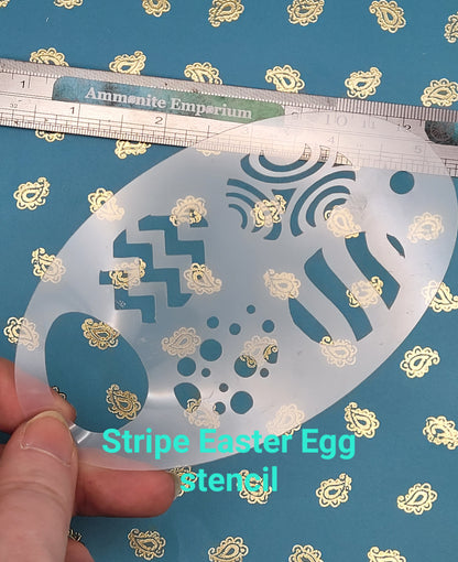 Easter Egg geometric 2 step Stencil face paint bodyart cakecraft