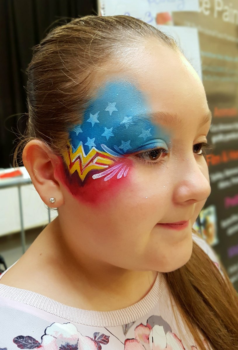 STARS Wonder Woman Captain American comic superhero reusable stencil