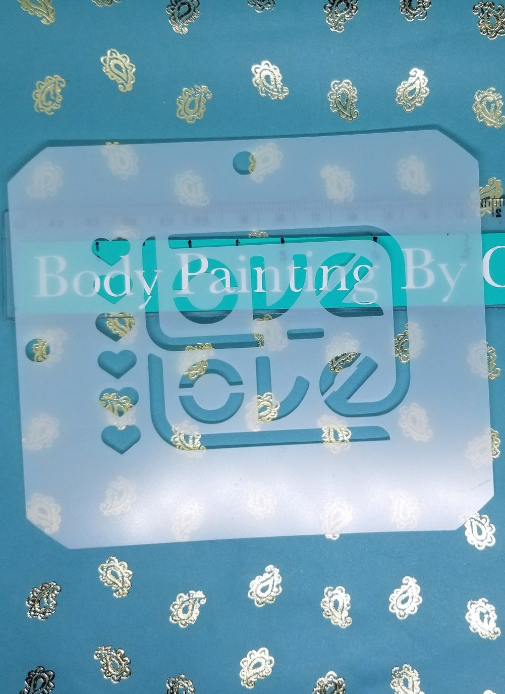 LOVE IS LOVE RETRO neon square Pride LGBTQ Stencil Reusable