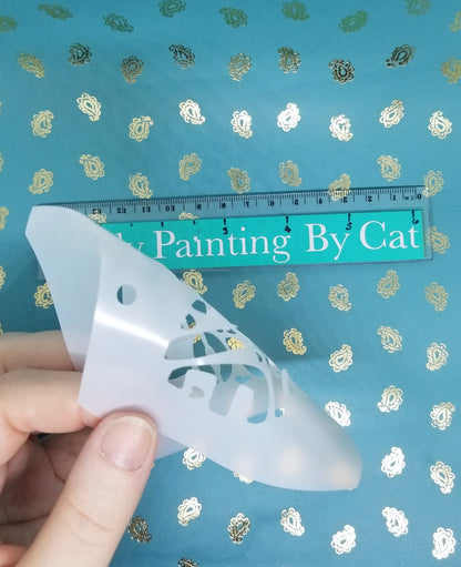 LOVE IS LOVE HEART Pride LGBTQ Stencil Reusable face body art sugarcraft