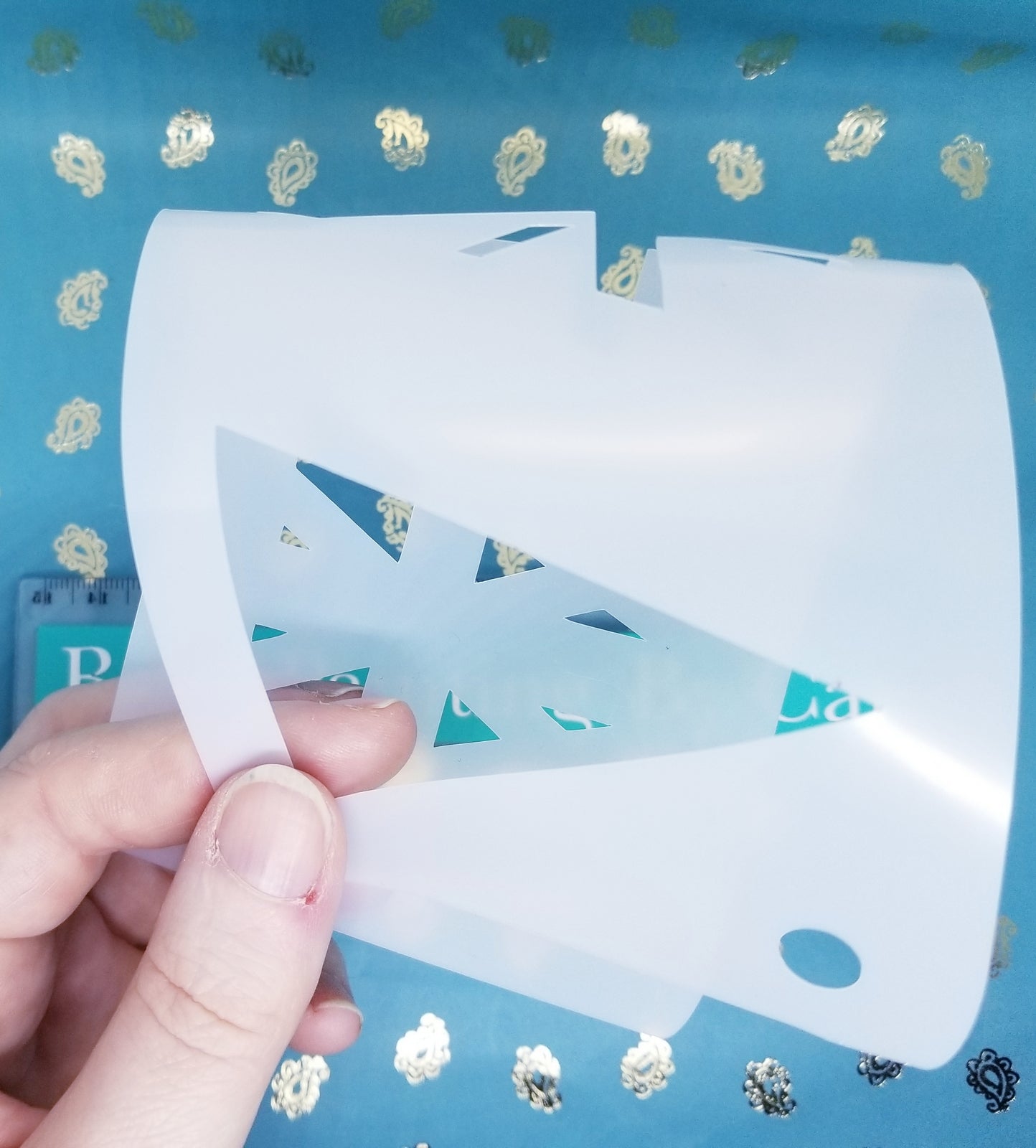 Union Jack TRIANGLE Jubilee Bunting Sports stencil makeup cake decor