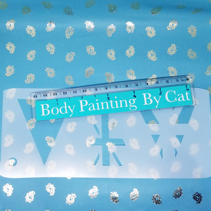 Union Jack TRIANGLE Jubilee Bunting Sports stencil makeup cake decor