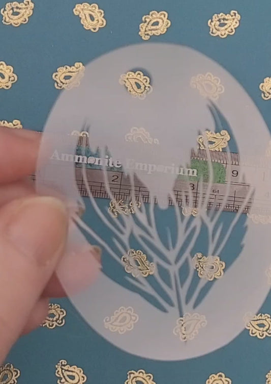 Mermaid FIN fish butterfly wing costume halloween reusable stencil bodyart